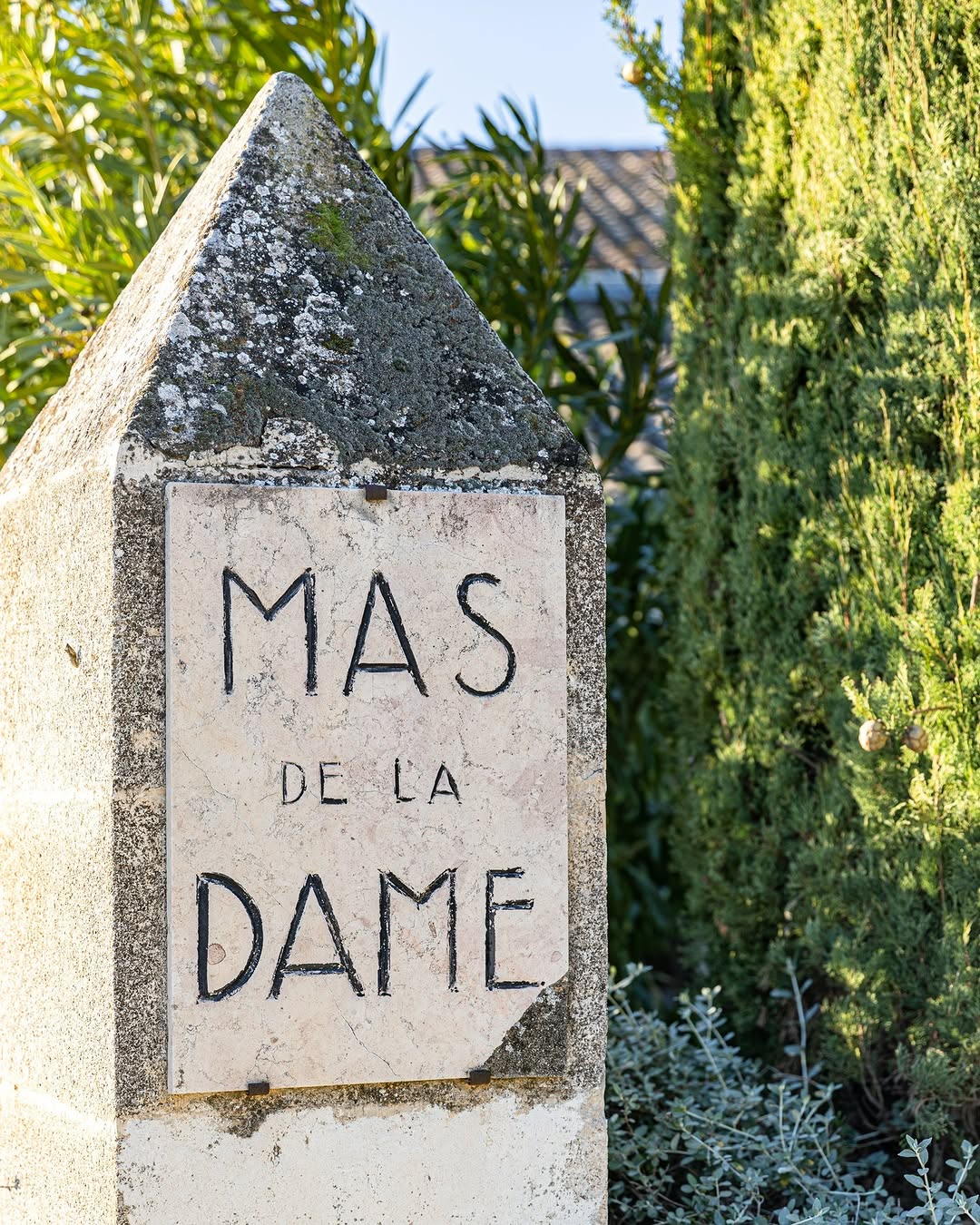 Photo by Mas De La Dame on April 03, 2026. May be an image of grave stone, the Pantheon and text that says 'MAS DE DELA LA DAME'.