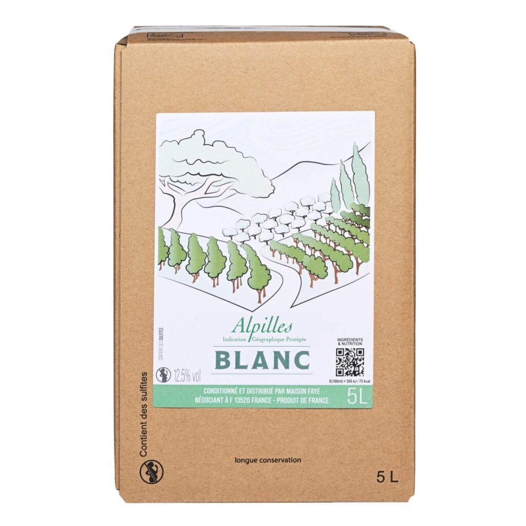 bib blanc alpilles mas de la dame